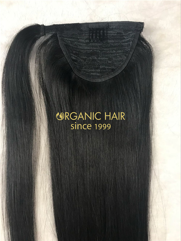 Wholesale human hair ponytail extension X14